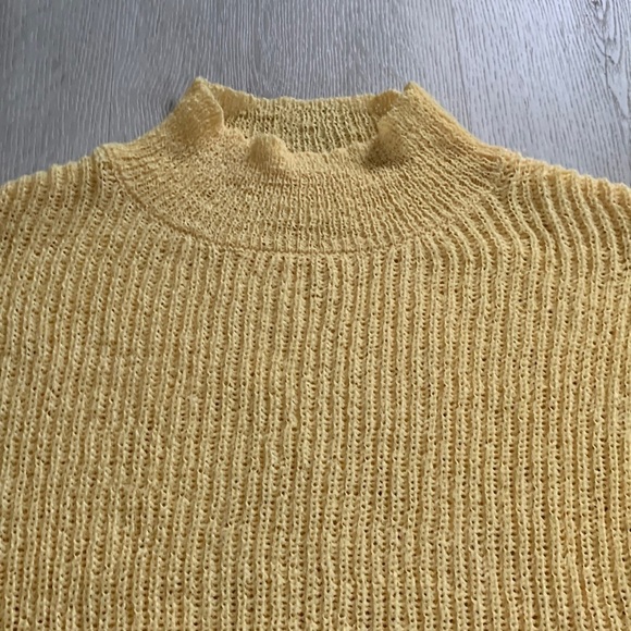 Lovers and Friends Cori Mock Neck Sweater size M Lagenlook - Picture 3 of 9